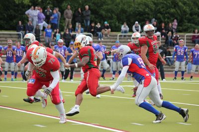 Runningback Damian Heidemann (#22)